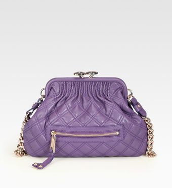 Marc Jacobs Little Stam Quilted Leather Shoulder Bag - Lyst