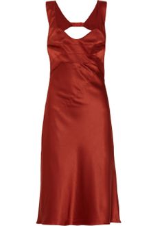 Narciso Rodriguez Stretch Silk-satin Dress - Lyst