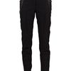 Yigal Azrouel Chain Leather Jean in Black (jet) - Lyst