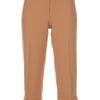 Dolce & Gabbana Archive Cropped Trouser in Beige - Lyst