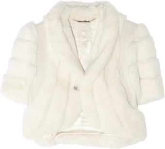 Matthew Williamson Rabbit Cropped Shrug - Lyst