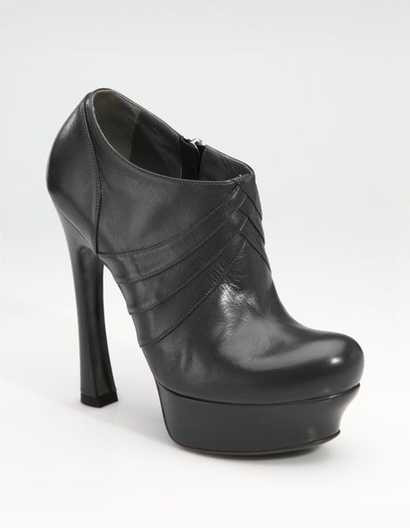 ysl ankle booties