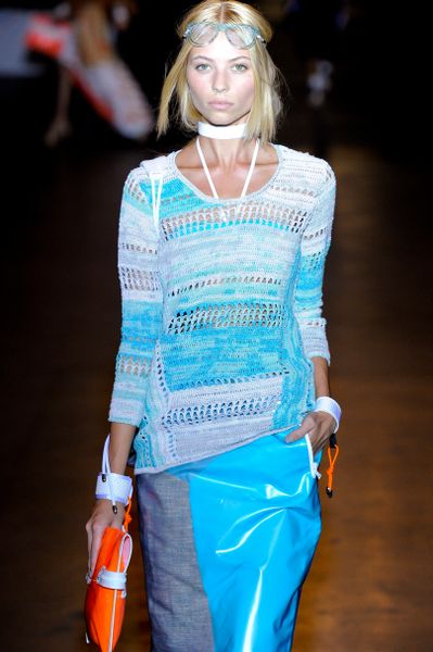 Rag & Bone Spring 2012 Orange Clutch in Orange - Lyst