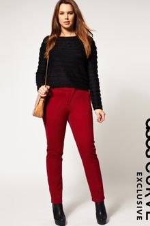 ASOS Collection Asos Curve Exclusive Chino Trousers - Lyst