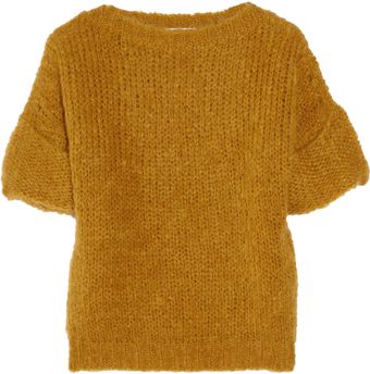 Carven Mohair-blend Sweater - Lyst