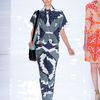 Derek Lam Spring 2012 Blue and White Full Length Pants  in Blue - Lyst