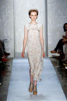 Suno Spring 2012 White Sheer Aethereal Maxi Dress - Lyst