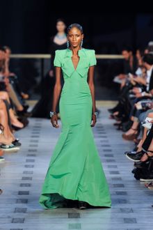 Zac Posen Silk Faille Structured Gown - Lyst