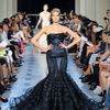 Zac Posen Spring 2012 Black Duchess Satin Mermaid Dress in Black - Lyst