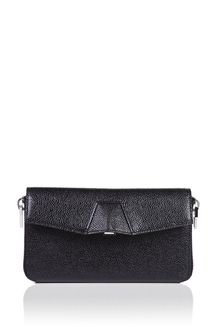 Alexander Wang Quillon Long Compact-blkprint Sheepskin W/rhod - Lyst