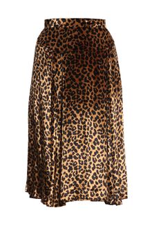 Marc By Marc Jacobs Leopard Print Velvet Skirt - Lyst