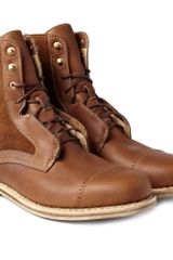 Rag & Bone Suede and Leather Boots