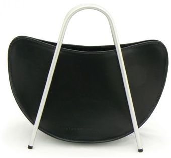 Steven Harkin Iconic Free Standing Mew Leather Handbag - Lyst
