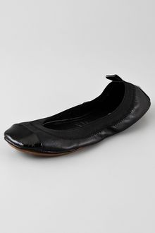Yosi Samra Elastic Top Line 2 Tone Ballet Flats - Lyst