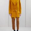 Acne Siri Short Aw11 Coat in Yellow - Lyst