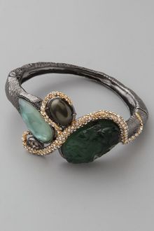 Alexis Bittar Gem Cluster Hinge Bracelet - Lyst