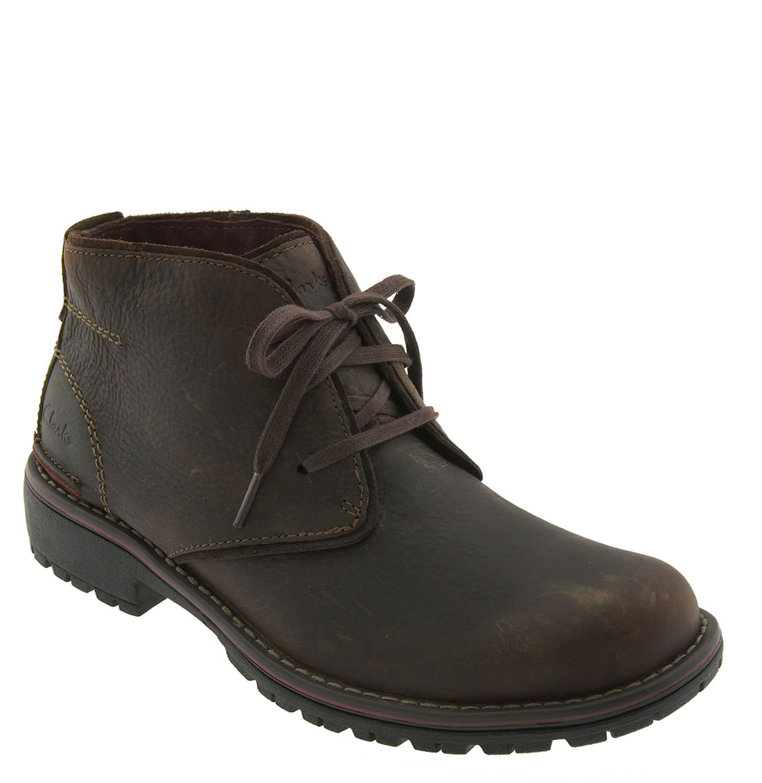 clarks brown mid calf boots