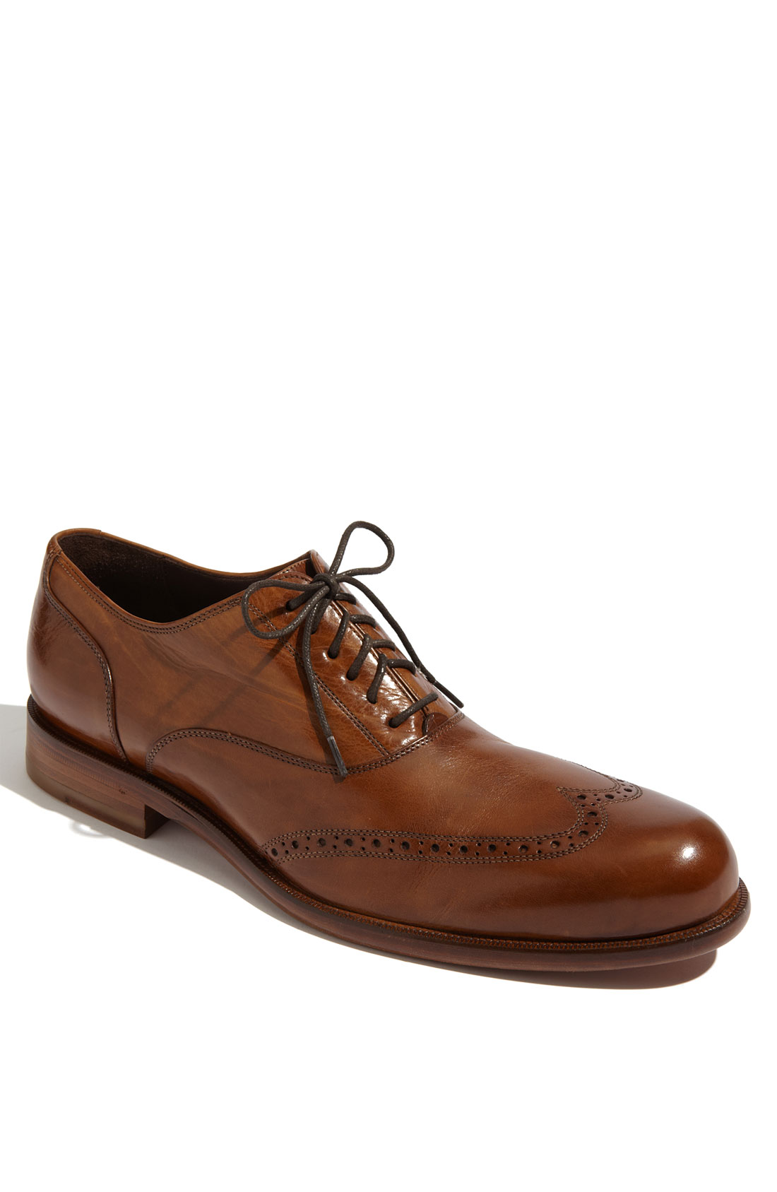 cole haan tan wingtips