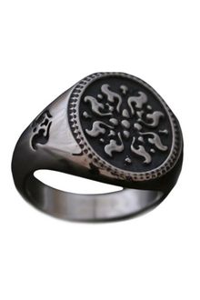 Demaglie Arabesque Signet Ring - Lyst