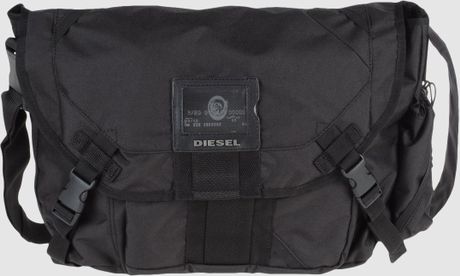 Diesel Large Fabric Bags in Blue for Men