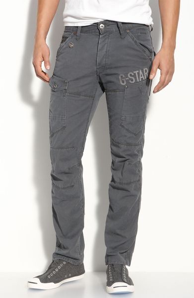 G-star Raw General Tapered Pants in Gray for Men (night) - Lyst