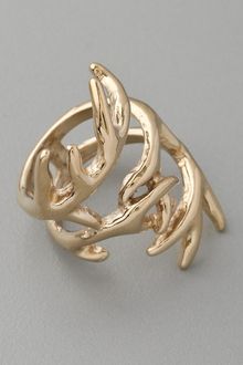 House Of Harlow Antler Wrap Ring - Lyst