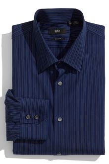Hugo Boss Boss Black Regular Fit Dress Shirt - Lyst