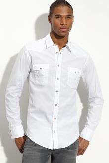 Hugo Boss Boss Orange Edaonee Trim Fit Western Shirt - Lyst