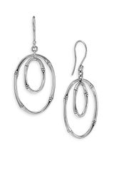 John Hardy Bamboo Double-drop Earrings