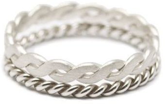 Jung Ee Eun Twist 2 Rings - Lyst