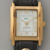 La Mer Collections Studded Wrap Rectangle Watch Black in Black (grey) - Lyst