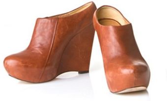 L.a.m.b. Pilot Wedge Booties - Lyst