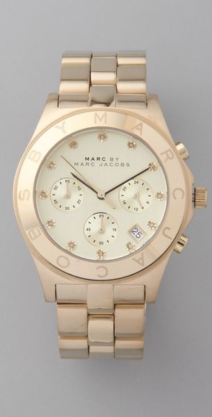 Marc By Marc Jacobs Large Blade Chrono Watch - Lyst