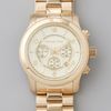 Michael Kors Mens Oversized Watch in Gold for Men - Lyst