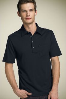 Michael Kors Metal Button Trim Fit Polo - Lyst