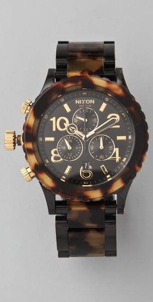 Nixon Oversized Chrono Watch - Lyst