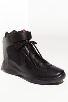 Prada Americas Cup High Top Sneaker (men) - Lyst