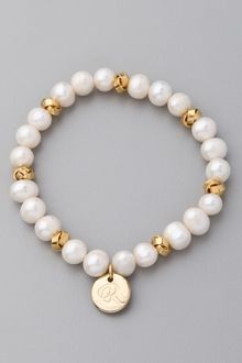 Rachel Leigh Society Beaded Stretch Bracelet - Lyst