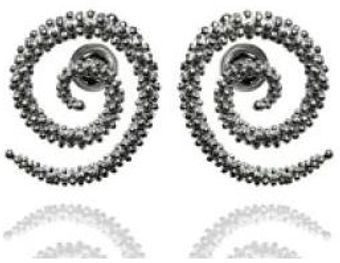 Sikara & Co. Sunburst Swirl Stud Earrings - Lyst