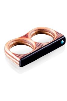 Sticks & Stones Accessories Black Ebony | Two-finger W/ Turquoise Stone - Lyst