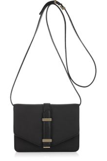 Victoria Beckham Mini Satchel Textured-leather Shoulder Bag - Lyst