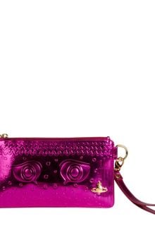 Vivienne Westwood Metallic Pink Greek Eyes Purse - Lyst
