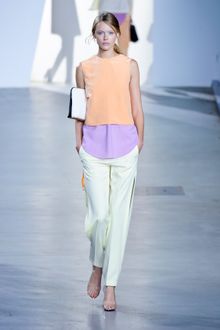 3.1 Phillip Lim Spring 2012 Lilac Sleeveless Top - Lyst
