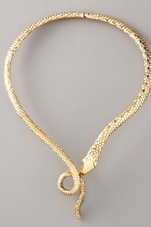 Aurelie Bidermann Snake Necklace - Lyst