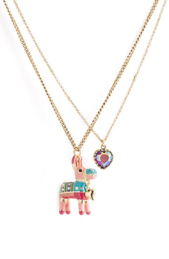 Betsey Johnson Viva La Betsey Piñata Necklace - Lyst