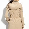 Calvin Klein Trench with Zip Out Lining in Khaki - Lyst