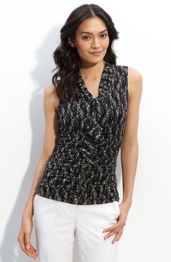 Classiques Entier Atelier Ruffle Front Knit Top - Lyst