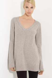 Donna Karan New York Collection Wool & Cashmere Boyfriend Sweater - Lyst