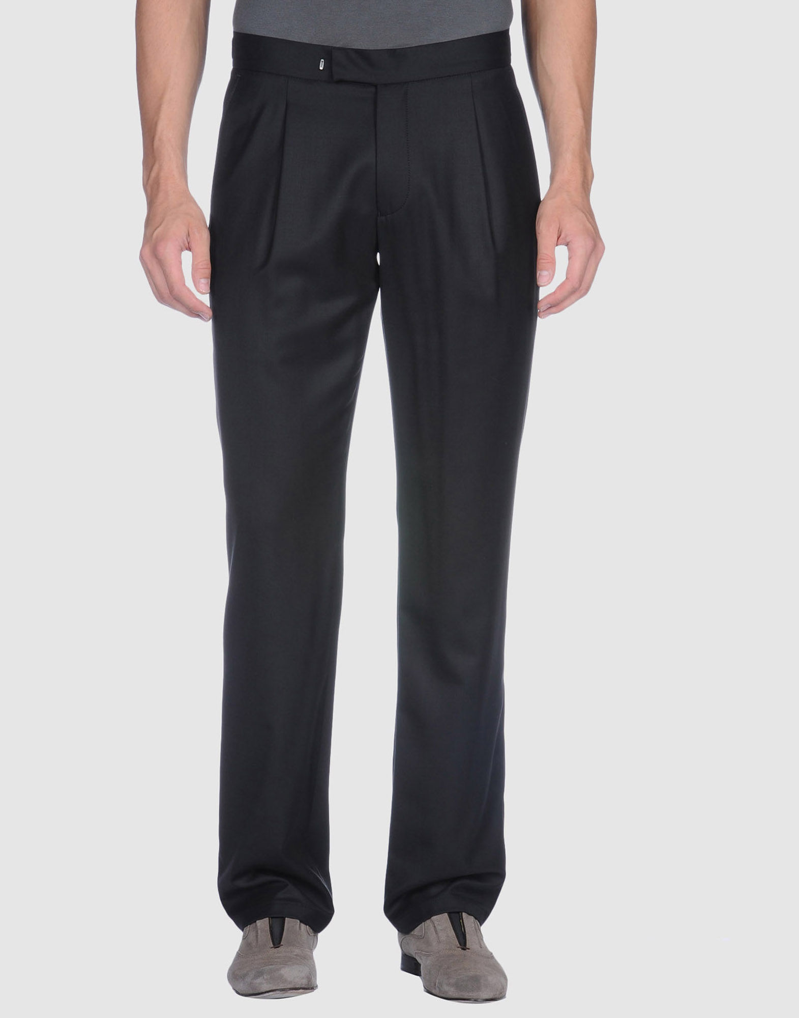 armani black formal pants