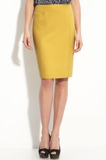 Halogen Seamed Knit Skirt (petite) - Lyst
